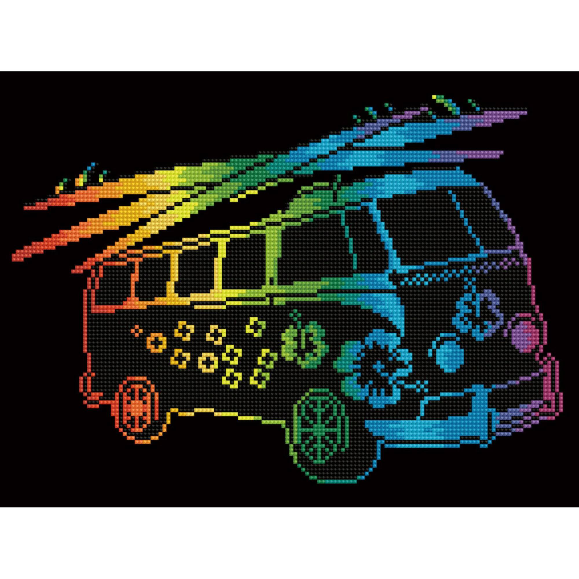 Diamond Dotz® Intermediate Cool Combi Diamond Painting Kit